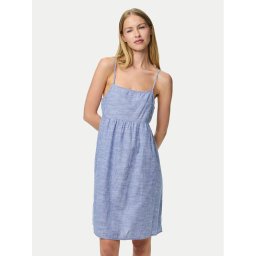 Pieces Лятна рокля Apia 17155309 Син Regular Fit