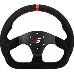SIMAGIC D-Shaped Steering wheel without HUB, 325mm, Suede. S404