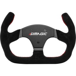 SIMAGIC C-Shaped Steering wheel without HUB, 325mm, Suede. S406