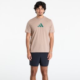 Тениска adidas CLIMACOOL Category Training Graphic T-Shirt Chalky Brown/ Earth Strata M