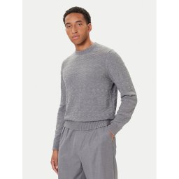Guess Пуловер M5BR42 Z2ZK2 Сив Regular Fit
