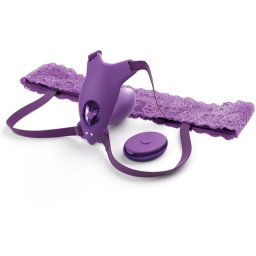 Pipedream Fantasy For Her Ultimate G-Spot Butterfly Strap-On бельо с вибратор 9.7 см
