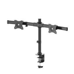Neomounts Flat Screen Desk Mount (clamp/grommet) for 2 Monitor Screens - Cr