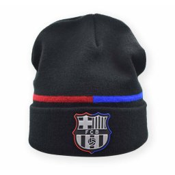 Barcelona FC Плетена шапка черна