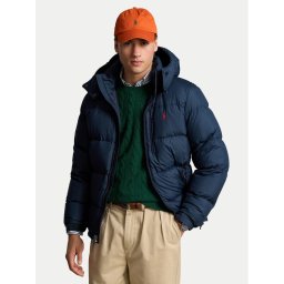 Polo Ralph Lauren Пухено яке 710968278003 Тъмносин Regular Fit