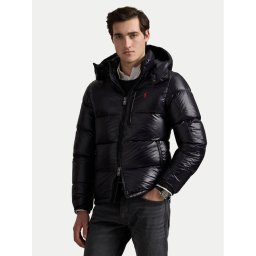 Polo Ralph Lauren Пухено яке 710968281001 Черен Regular Fit