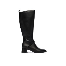 KARL LAGERFELD Ботуши KL30375 Черен