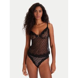 Guess Комплект бельо O5BG01 K1790 Черен