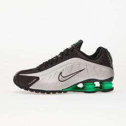 Сникърси Nike Shox R4 Mtlc Silver/ Mtlc Silver-Black-Green Shock EUR 40