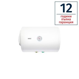 Електрически бойлер TEDAN Standard INOX 50 литра, хоризонтален, неръждаем, ел. изводи отляво, тръби отдолу, 2 kW