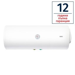 Електрически бойлер TEDAN Standard INOX 120 литра, хоризонтален, неръждаем, ел. изводи отдясно, тръби отдолу, 2 kW