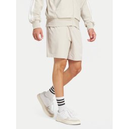 adidas Спортни шорти Essentials Linear JC9346 Бежов Regular Fit