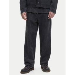 Jack & Jones Дънки Alex Smith 12282731 Черен Wide Leg