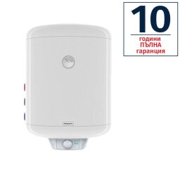 Електрически комбиниран бойлер TEDAN Combi Plus INOX 80 литра, вертикален, неръждаем, една серпентина, изводи отляво, извод за термосонда, 3 kW