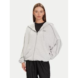 Puma Суитшърт PUMA X ROSÉ T7 633801 10 Сив Oversize