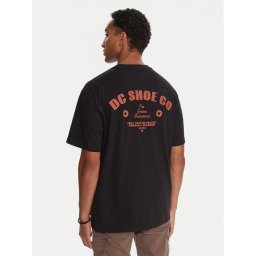 DC Shoes Тишърт Pro Service EDYZT04370 Черен Heritage Fit