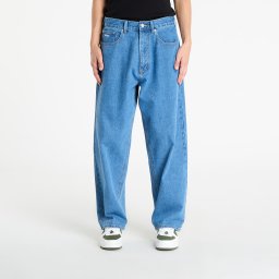 Панталони OBEY Bigwig Baggy Denim Medium Stonewash Lt Indigo W32