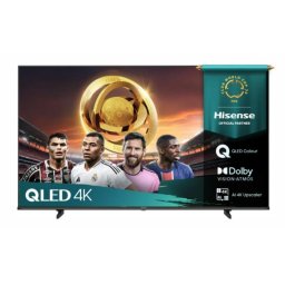 Телевизор Hisense 65" E7Q, 4K Ultra HD 3840x2160, QLED, Quantum Dot, HDR 10+, HLG, Dolby Vision, DTS Virtual X, Smart TV,Light Sensor,WiFi Direct, BT, Anyview Cast, 3xHDMI, 2xUSB, LAN, CI+, DVB-T2/C/S2, Black