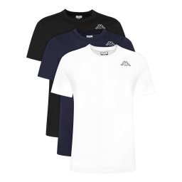 Kappa Комплект тениски Logo Sylvo 322562W Цветен Regular Fit