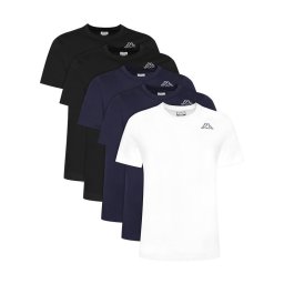 Kappa Комплект тениски Logo Myrto 322563W Цветен Regular Fit