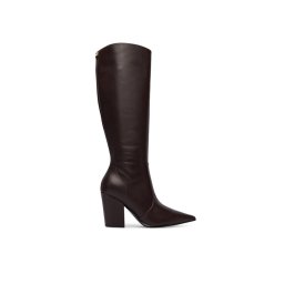 Guess Ботуши FLFNRL LEA11 Кафяв