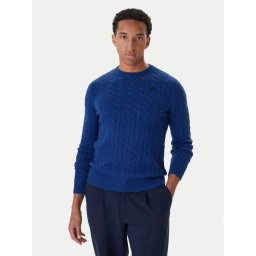 Robe di Kappa Пуловер 63111DW Син Regular Fit
