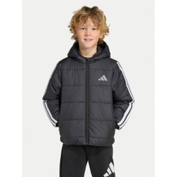 adidas Зимно яке Essentials 3-Stripes JW2443 Черен Regular Fit