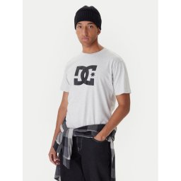 DC Shoes Тишърт Star ADYZT05373 Сив Regular Fit