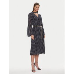 MICHAEL Michael Kors Ежедневна рокля MR4825DBT9 Тъмносин Regular Fit