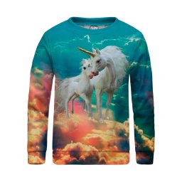 Детски суичър Mr. GUGU & Miss GO UNICORNS FAMILY