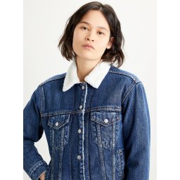 LEVI'S DENIM JACKET WOMEN BLUE