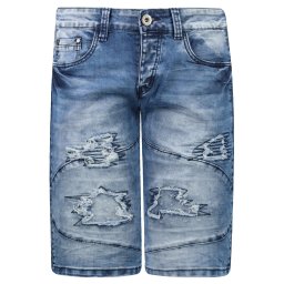 Man Denim Blue Shorts SX1281