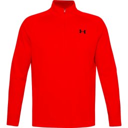 Under Armour Tech 2.0 1/2 Zip-RED T-shirt