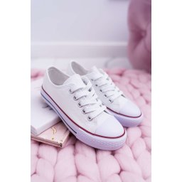 FR1 Детски класически кецове White Filemon