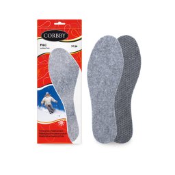 Corbby FILC | Filcowe Wkładki Antypoślizgowe Ocieplające