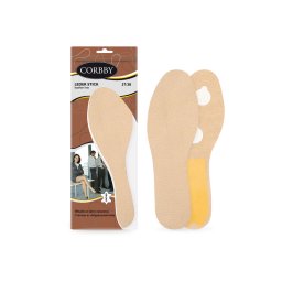 Corbby LEDER STICK Кожени стелки, вложки за обувки