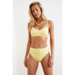 Дамско долнище на бански Trendyol High Waist