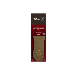 Coccine кожа върху стелки от латексова пяна