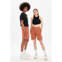 Trendyol Camel Unisex Regular Fit Shorts & Bermuda