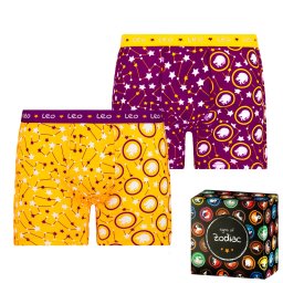 Men's boxers Frogies Zodiac Лъв 2P Gift box