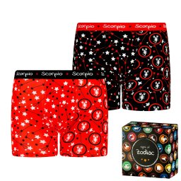 Men's boxers Frogies Zodiac Скорпион 2P Gift box