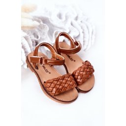 Boto Детски плетени сандали Camel Bailly