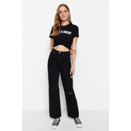 Дамски дънки. Trendyol Ripped
