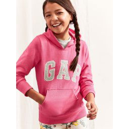 GAP Children's Sweatshirt Logo Hoodie Sweatshirt - Girls