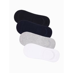 Ombre Men's foot socks 4-pack - mix colors OM-SOSS