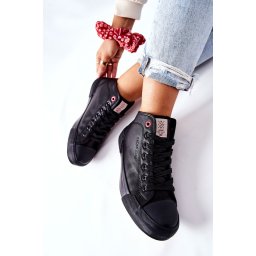 Дамски високи маратонки Cross Jeans