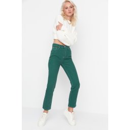 Дамски панталон. Trendyol High Waist