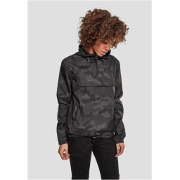 Women's Camo Pull Over Darkcamo Jacket