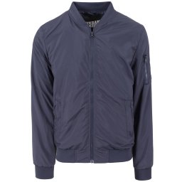 Navy Light Bomber Jacket