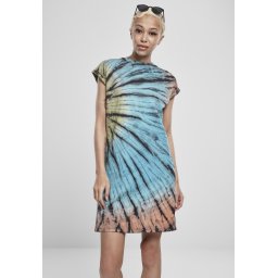 Women's dress with tie in black